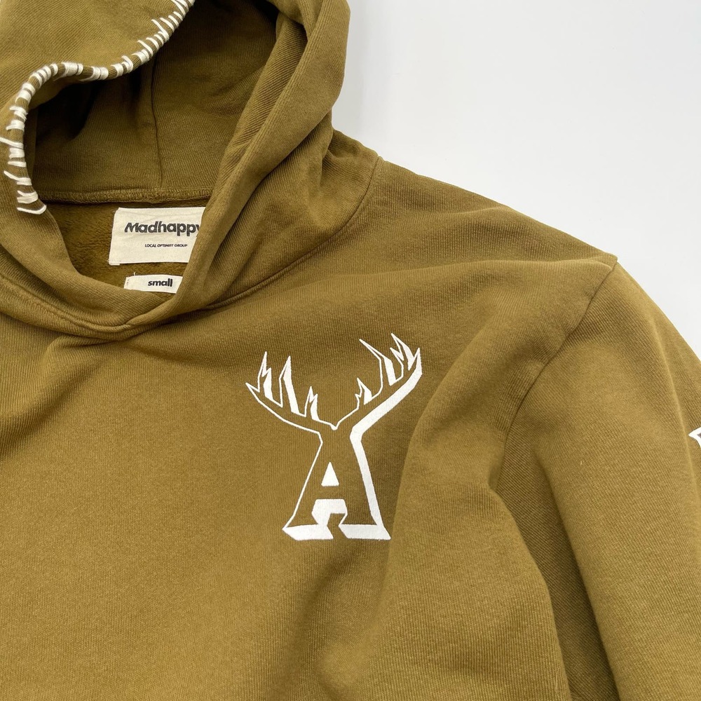 Madhappy x Alfred Coffee | Limited Edition Logo Merch Classics Fleece Hoodie S